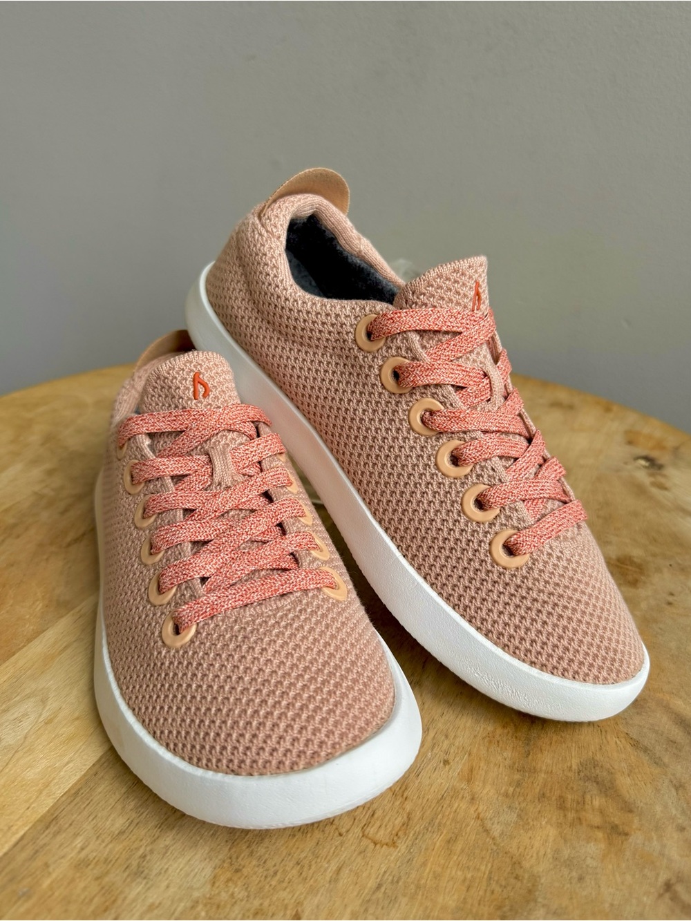 Allbirds Women’s Tree Piper Size 7 Rust Orange Fall Sneakers Comfort Low Top